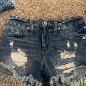 jean shorts